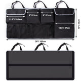 Hanging car boot organiser backseat bag — view 4