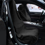 Waterproof car seat cover towel black — view 5