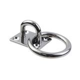 2-pack M5 stainless steel eye plate ring — view 4