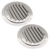 2-pack 5 inch stainless steel boat air vent — view 2