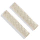 4-pack car seat belt shoulder pads beige — view 4