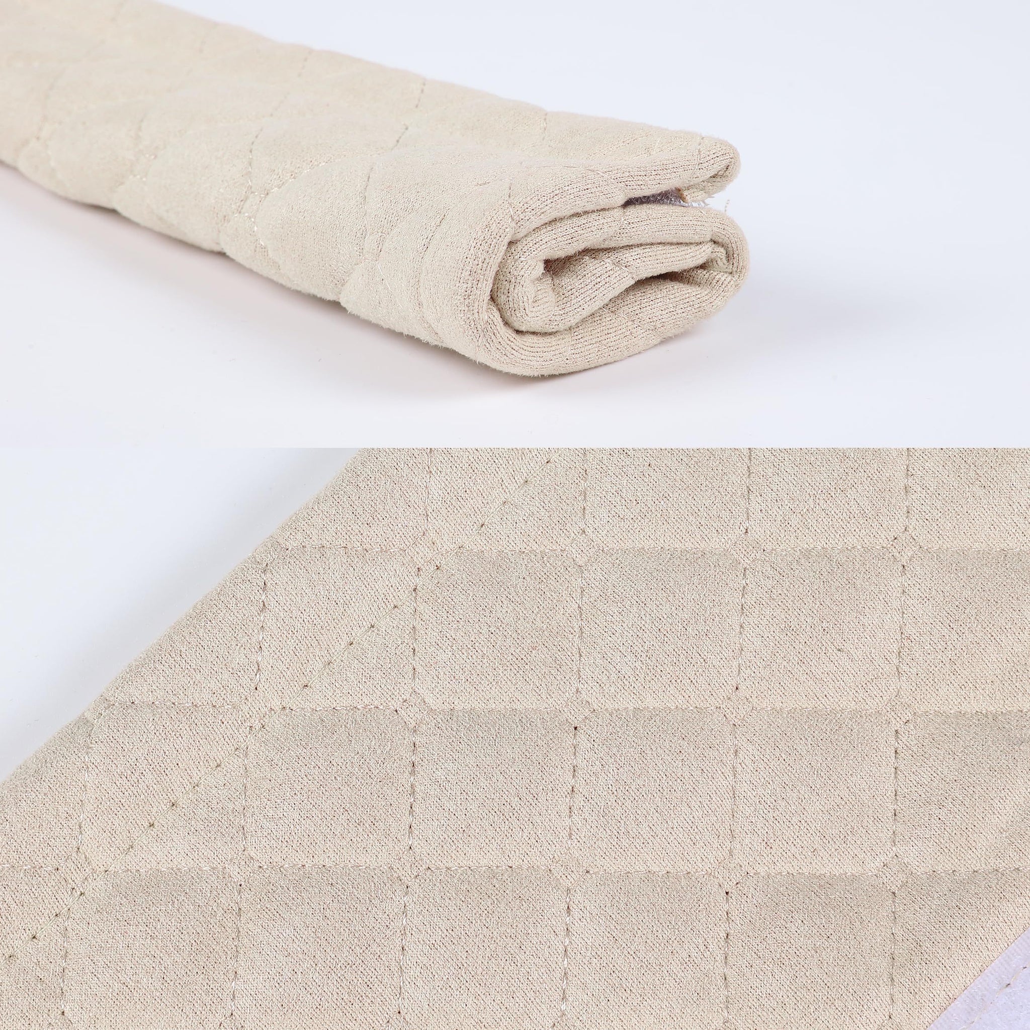 4-pack car seat belt shoulder pads beige — view 5