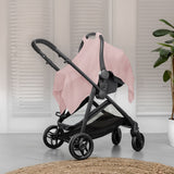 Baby car seat cover breathable pink — view 6