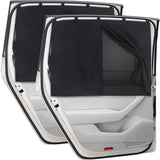 2-pack magnetic car window sun shade — view 2