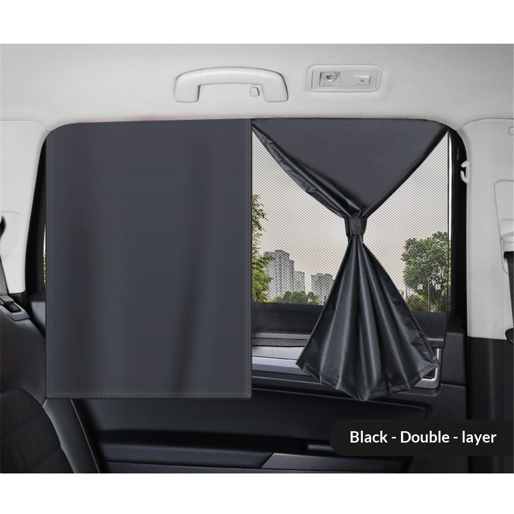 2-pack magnetic car window sun shade — view 3