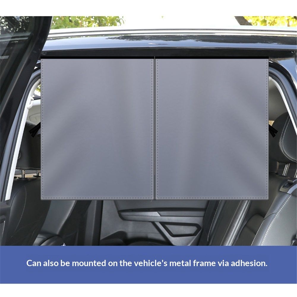 2-pack magnetic car window sun shade — view 4
