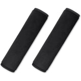 2-pack car seat belt shoulder pad black — view 2