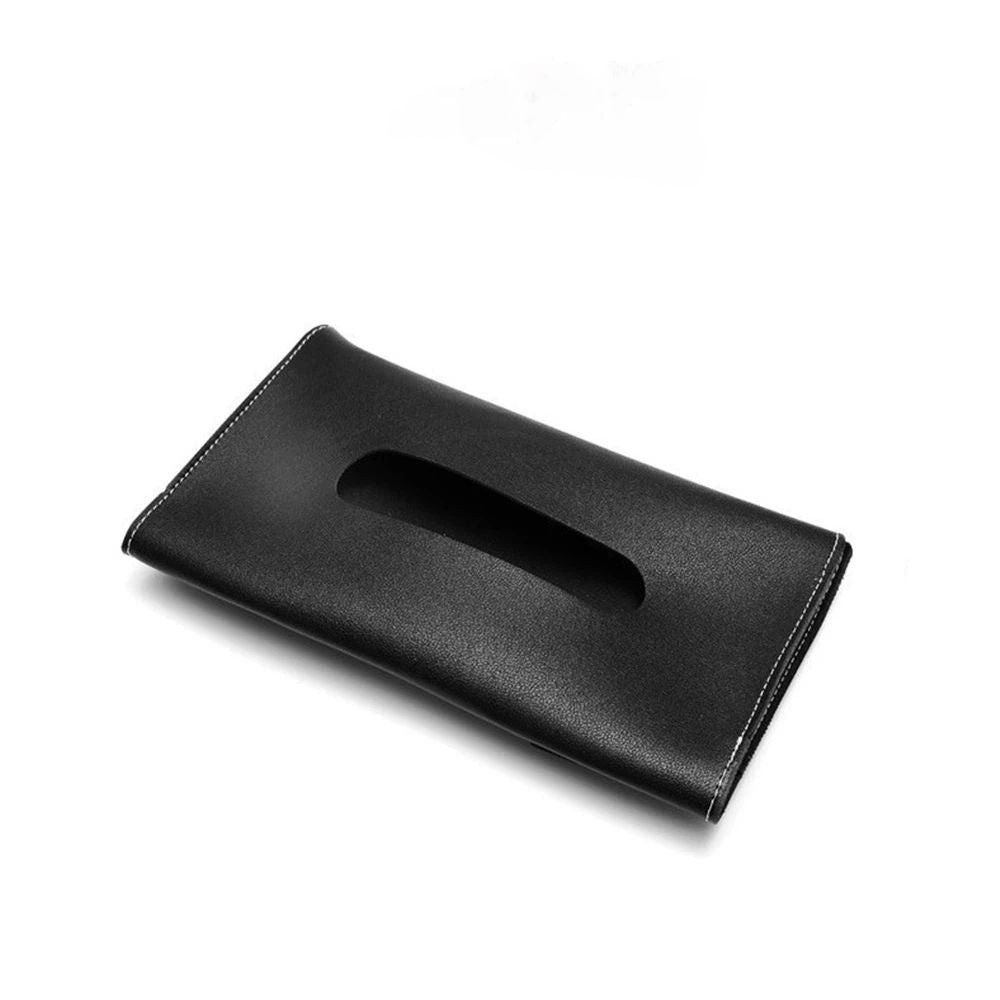 Car sun visor tissue holder black — view 2