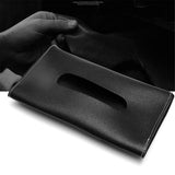 Car sun visor tissue holder black — view 3