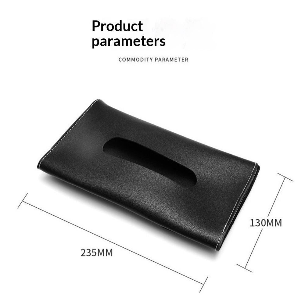 Car sun visor tissue holder black — view 6