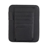 Car sun visor organiser with clip black — view 2