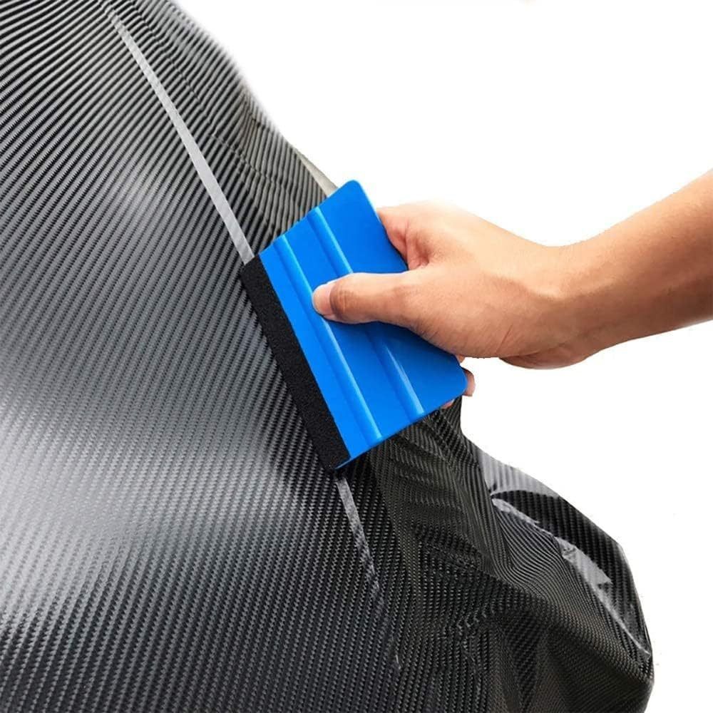 Felt edge vinyl squeegee 4-inch set — view 3