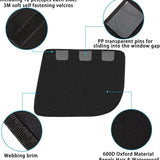 Pair of dog car door protectors black — view 3