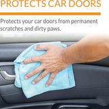 Pair of dog car door protectors black — view 5