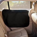 Pair of dog car door protectors black — view 6