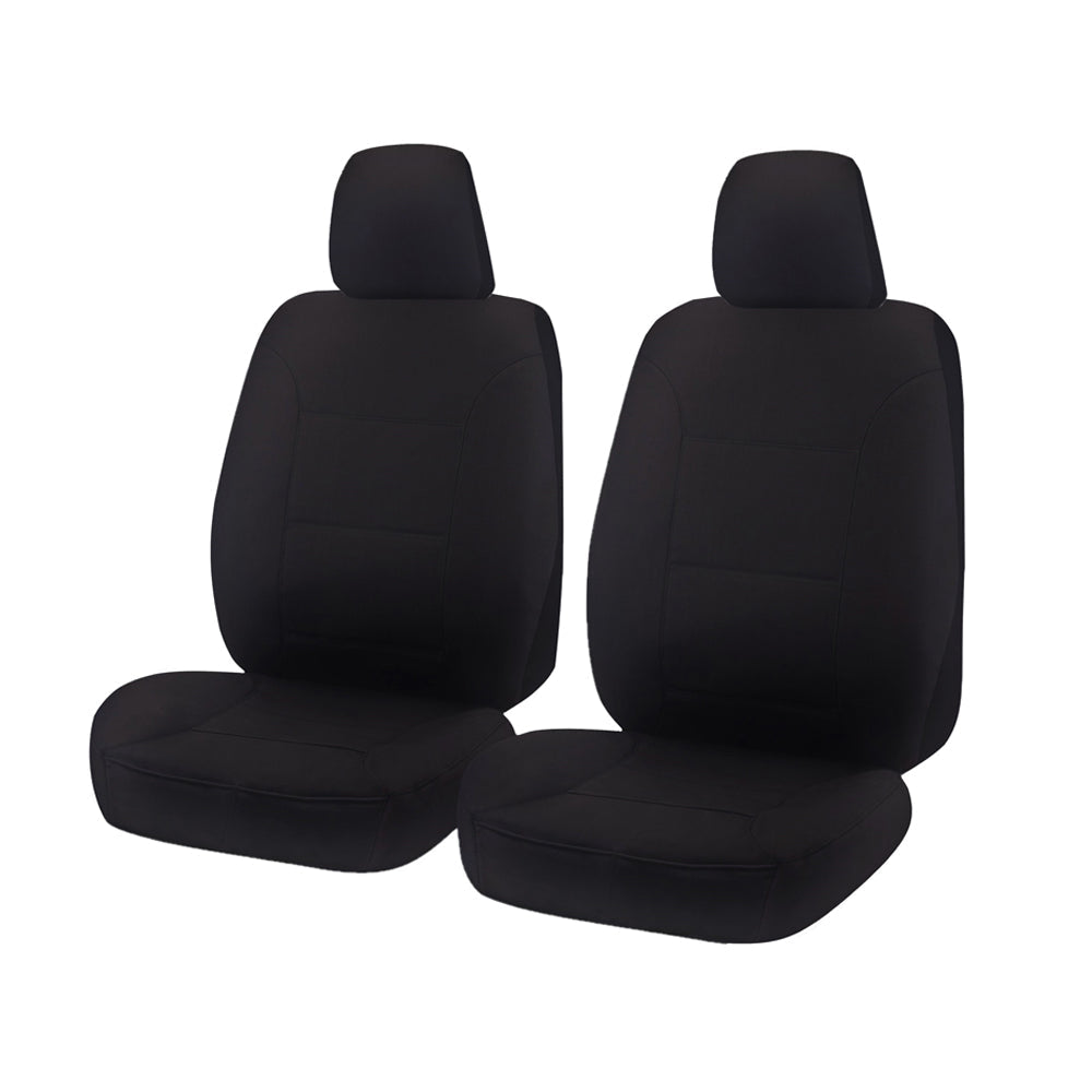 Isuzu D-Max Black Bucket Seat Covers — view 2