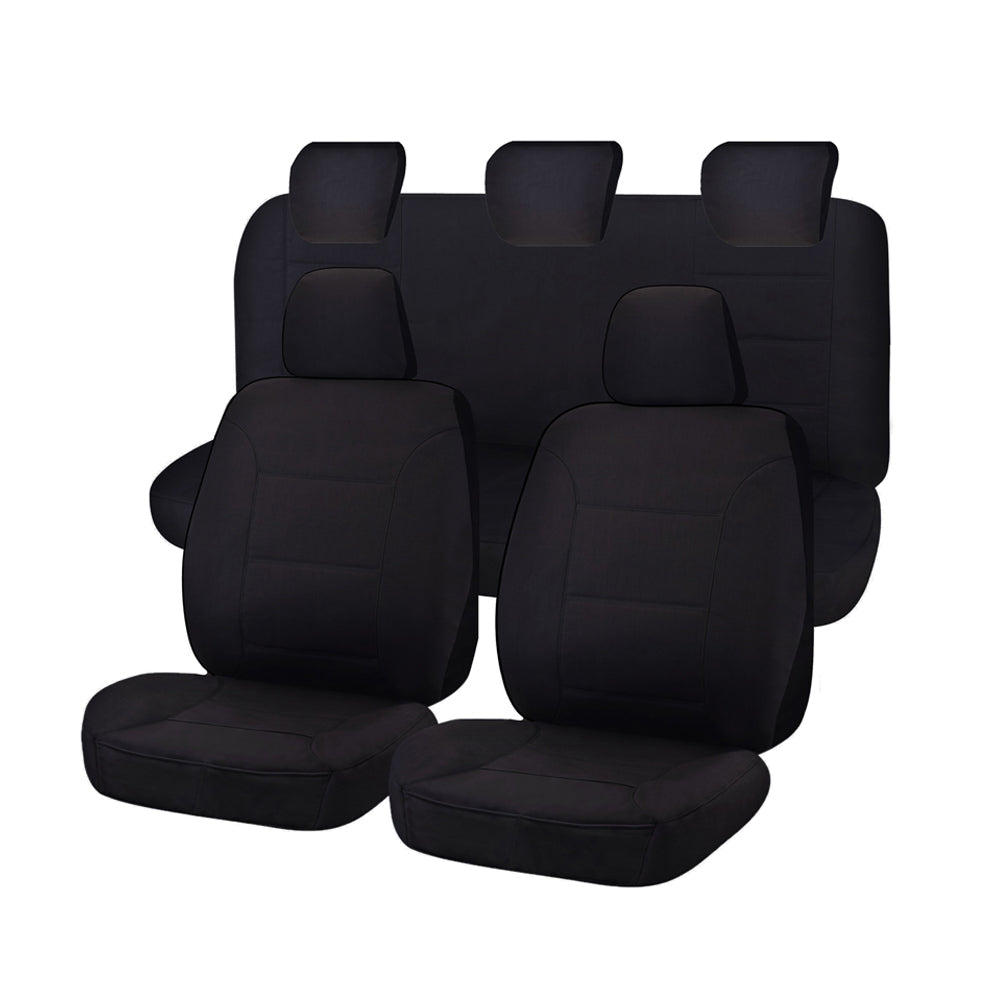 Mazda BT-50 Dual Cab Black Seat Covers — view 2
