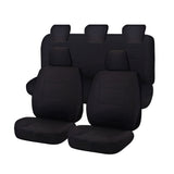 Mazda BT-50 Dual Cab Black Seat Covers — view 2