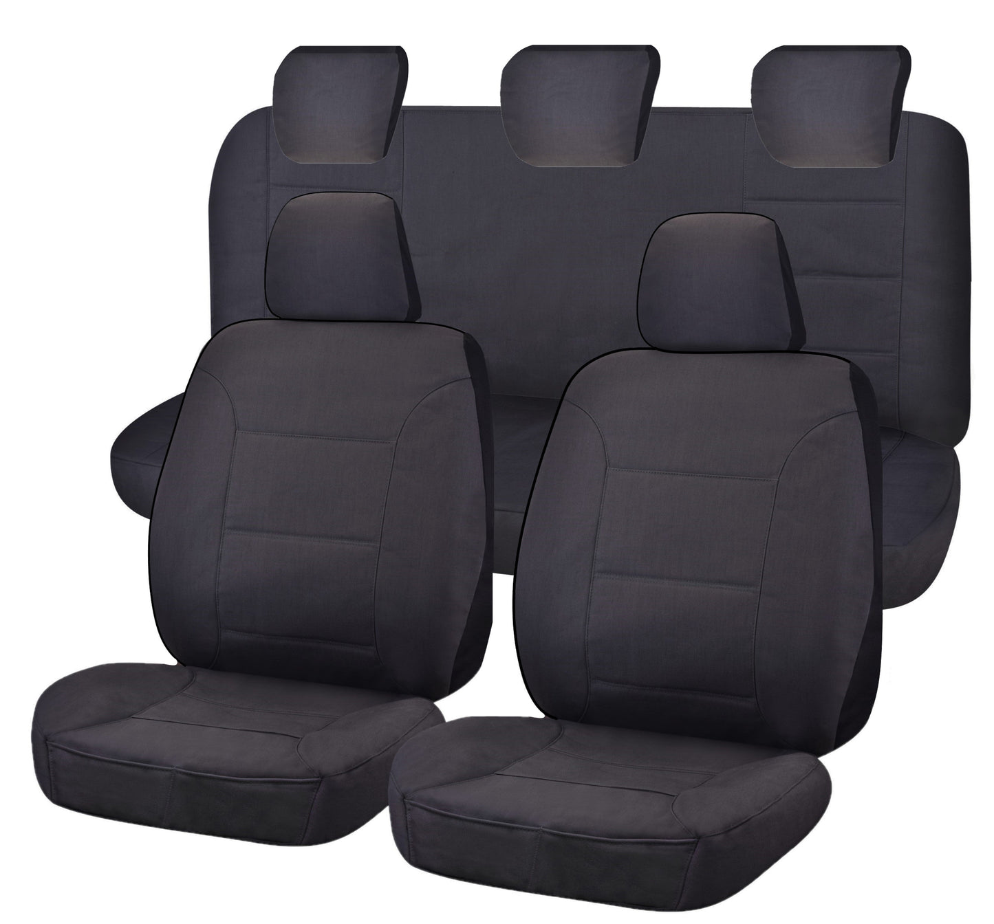 Mazda BT-50 UR Dual Cab Charcoal Seat Covers — view 2