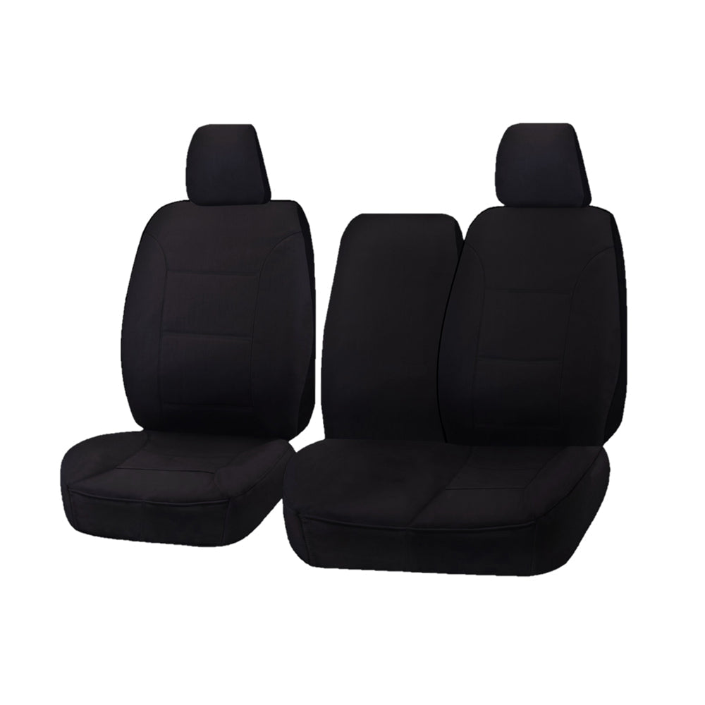 Hyundai iLoad TQ Van Black Seat Covers — view 2