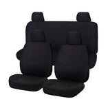 Nissan Navara D23 NP300 Black Seat Covers — view 2