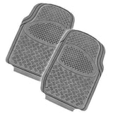 Velocity 2-Piece Grey Rubber Car Mats — view 2