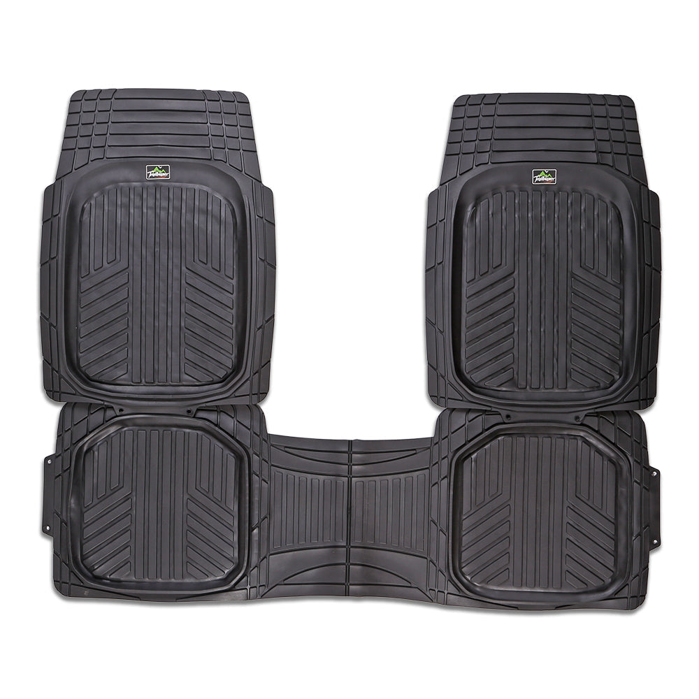 CMT Trailblazer 3-Piece Rubber Car Mats — view 2