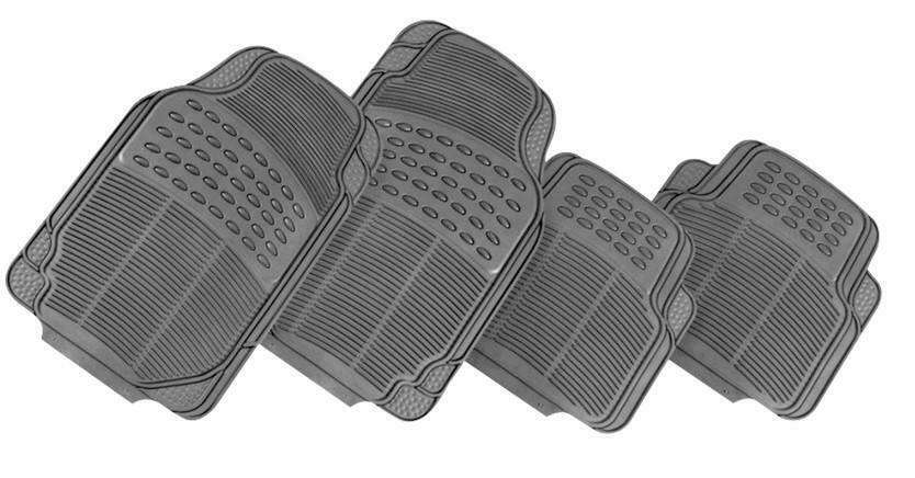 Thunder 4-Piece Rubber Car Mats — view 2