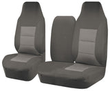 Toyota HiAce Van Grey Seat Covers — view 2