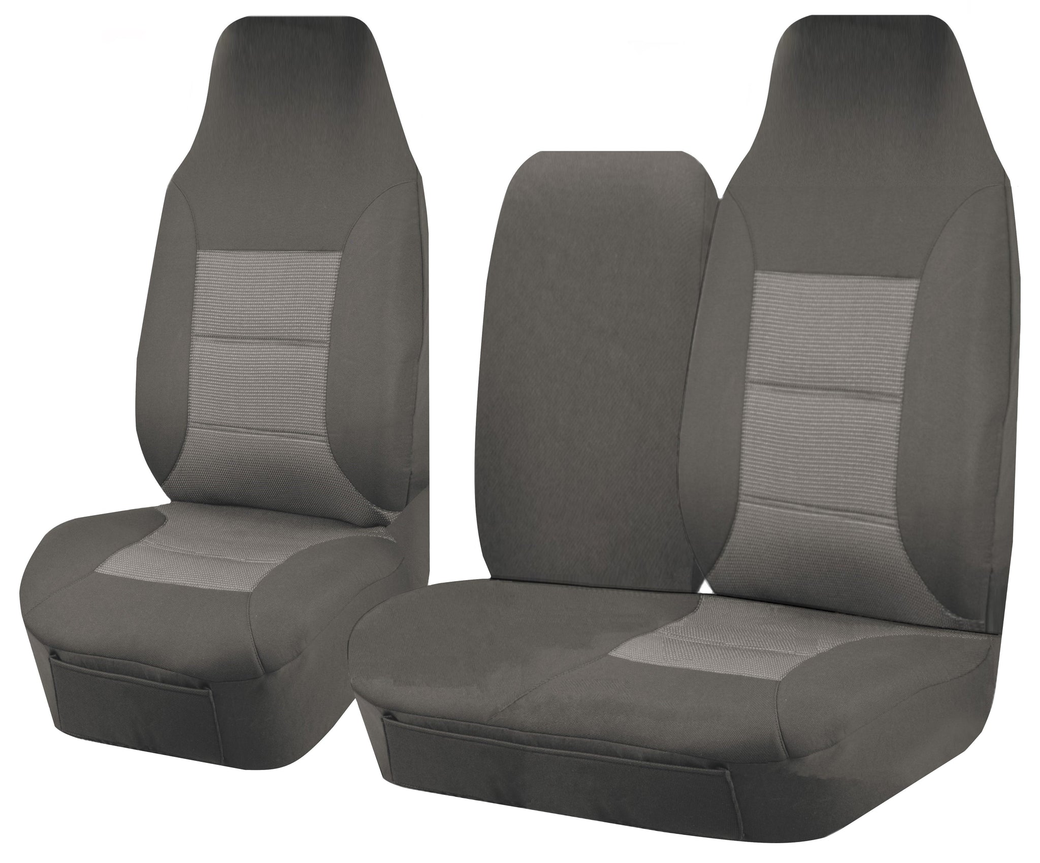 Toyota HiAce Van Grey Seat Covers — view 2
