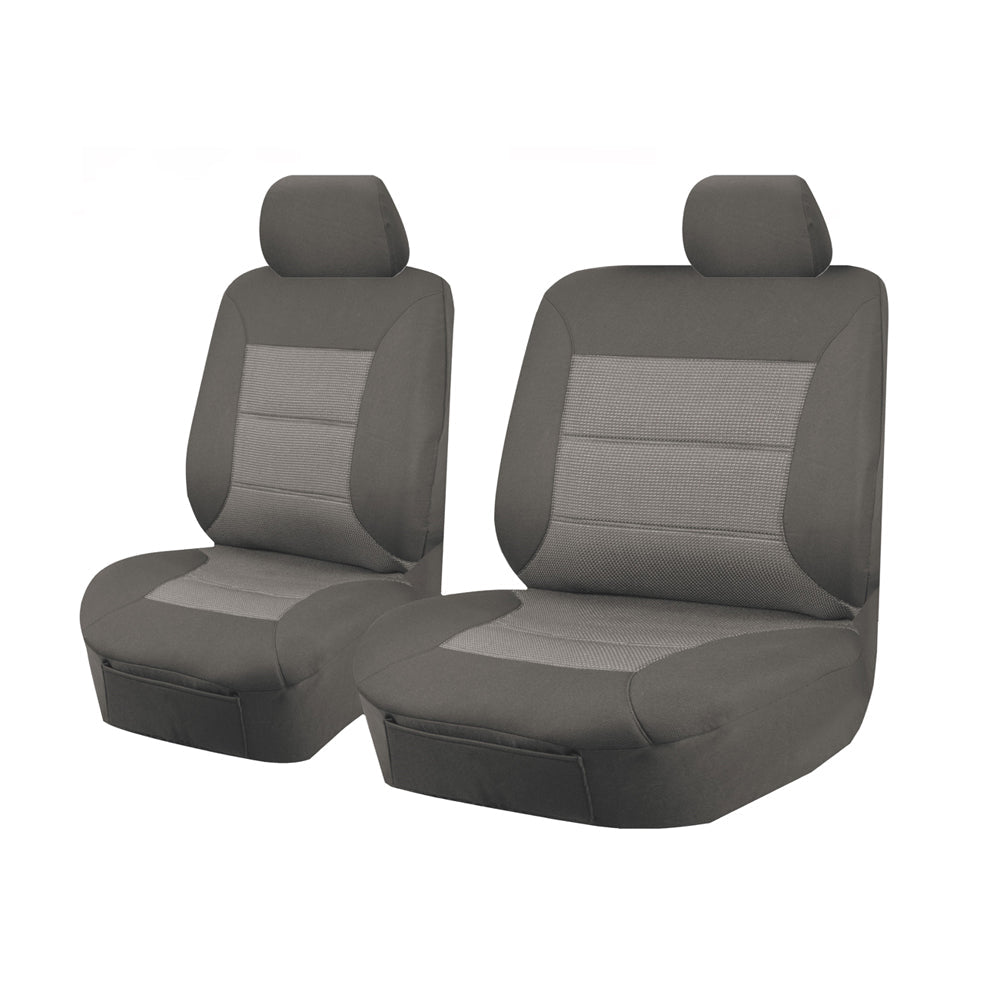Toyota Landcruiser 70 Series Grey Seat Covers — view 2