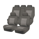 Mitsubishi Outlander 5-Seater Grey Seat Covers — view 2
