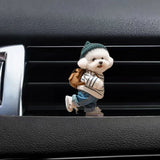 Vent-style pink kitten car air freshener — view 7