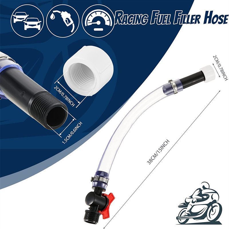 Fuel fill hose for Jegs LC2 can — view 3