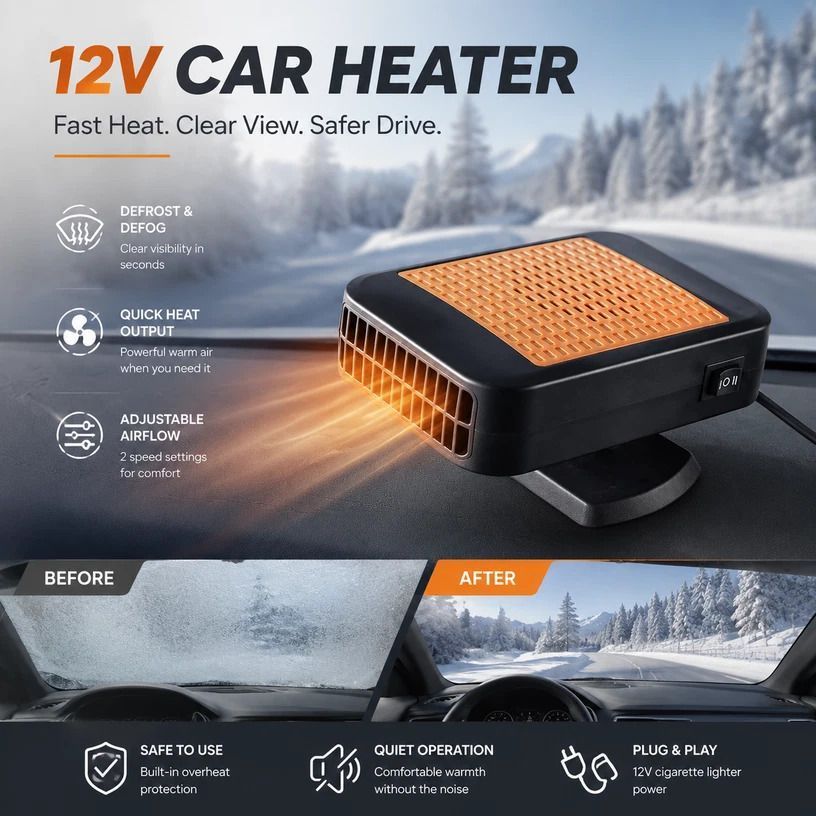 Portable Car Heater - High Power — view 12