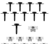 20-piece car bumper screws and U-nuts — view 5