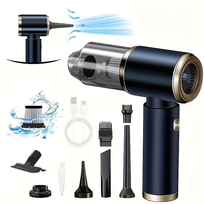 Cordless handheld car vacuum blow-suction — view 2