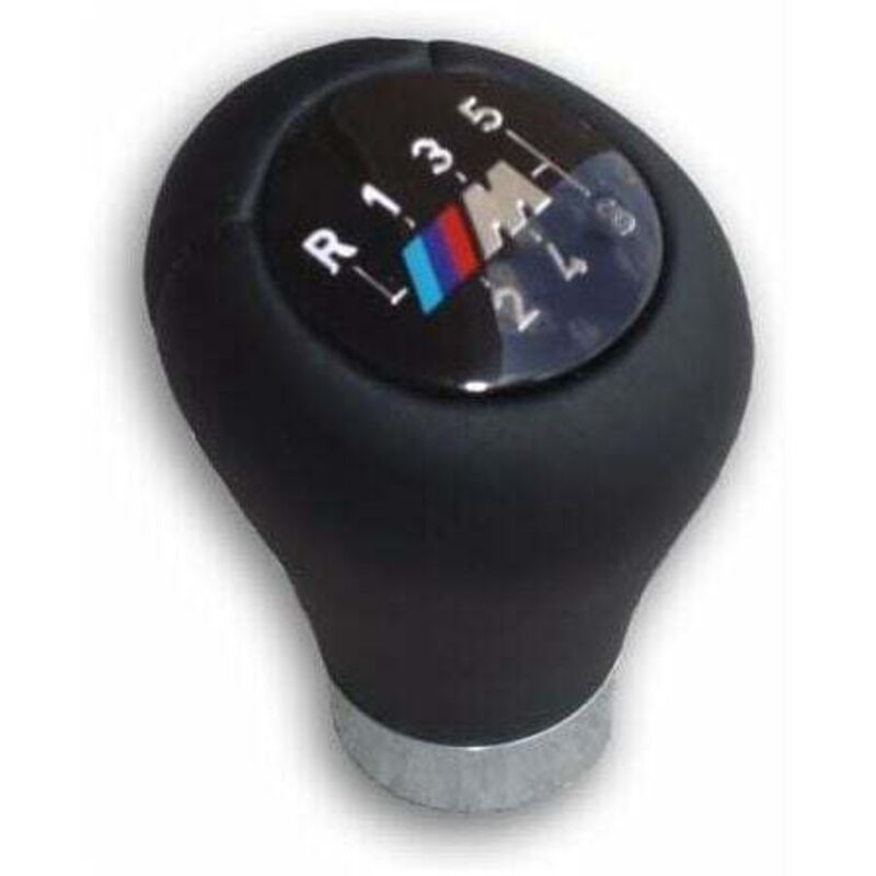 6-speed leather shift knob for BMW — view 3
