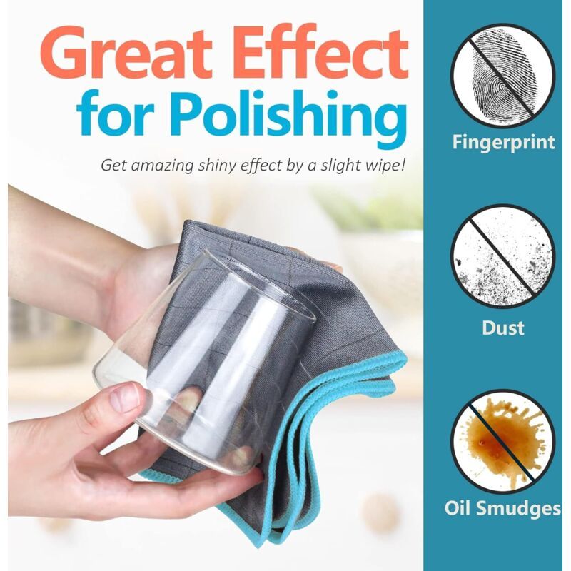 400GSM microfibre polishing towel — view 5