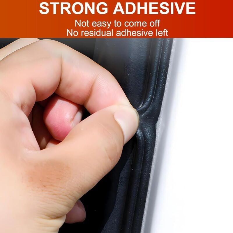 Self-adhesive car door rubber gasket 5m — view 5