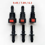Fuel pressure test kit with gauge — view 3