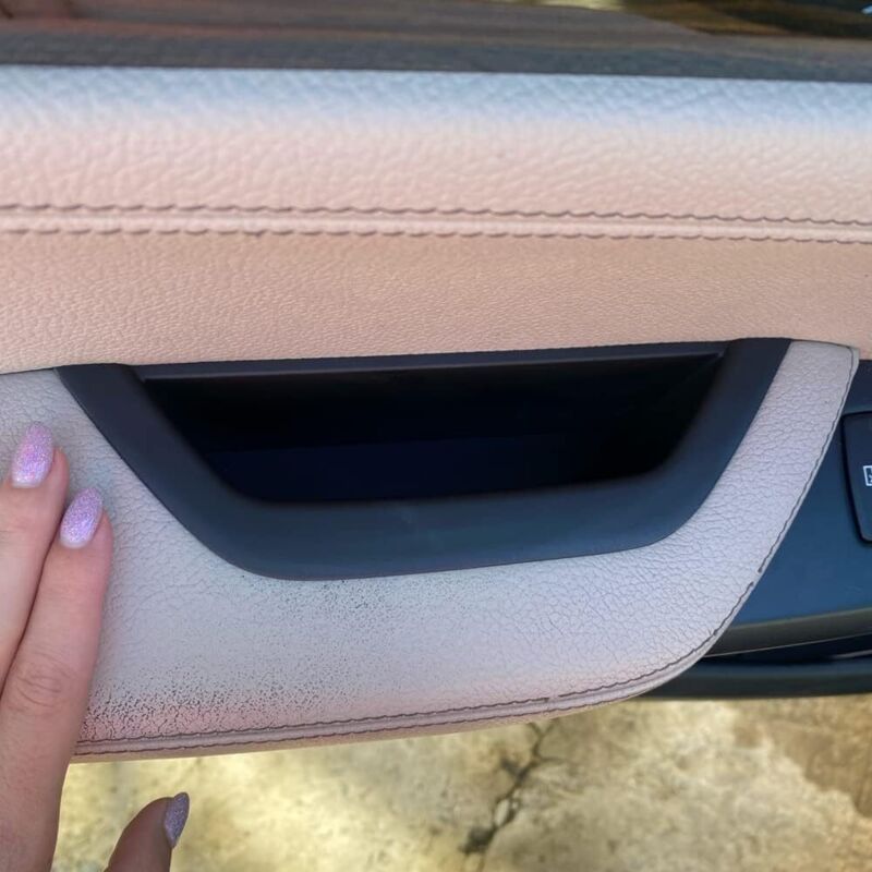 Side storage box for BMW X3 X4 black — view 4