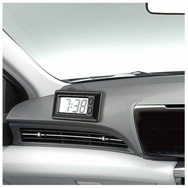 LCD digital car dashboard clock — view 4