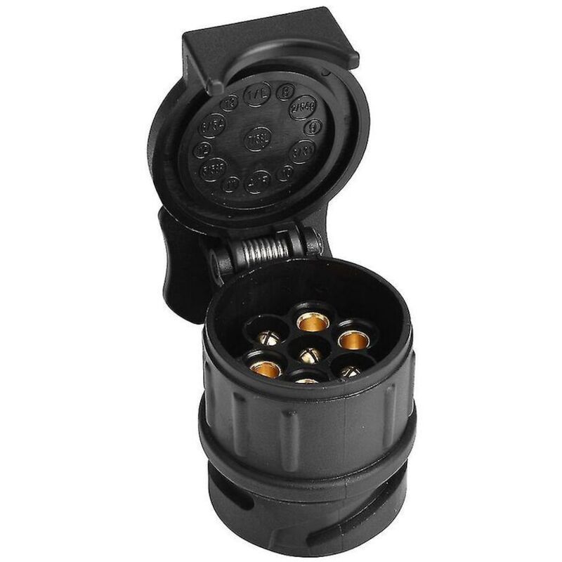 13-pin to 7-pin trailer socket adapter — view 4