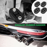 Black rubber exhaust hanger mount 12mm — view 4