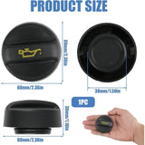 Premium engine oil filler cap — view 3