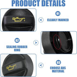 Premium engine oil filler cap — view 4