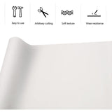 White faux leather repair patch 150x40cm — view 4