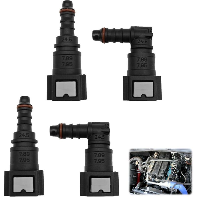 Quick diesel fuel hose connector 8mm — view 2