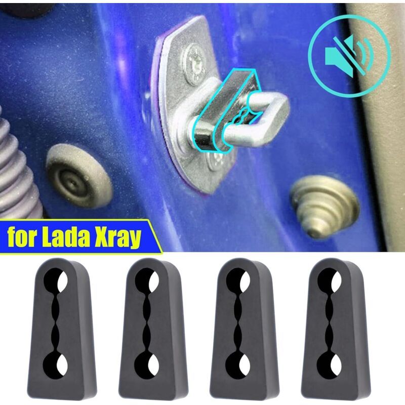 4-pack car door noise dampers for Lada — view 4